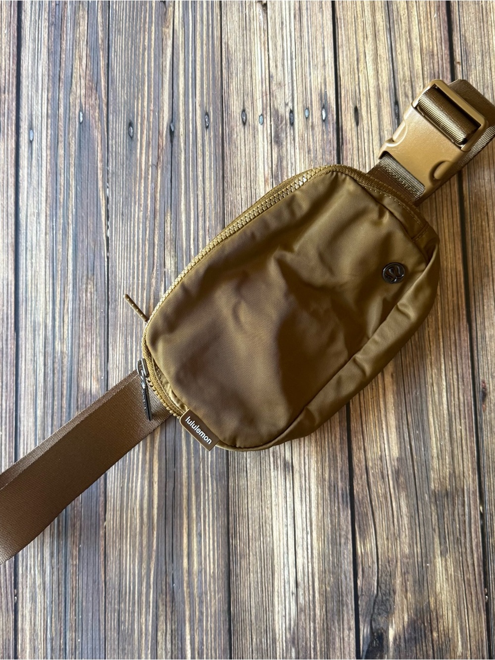 Lululemon Copper Brown Crossbody Bag Pack